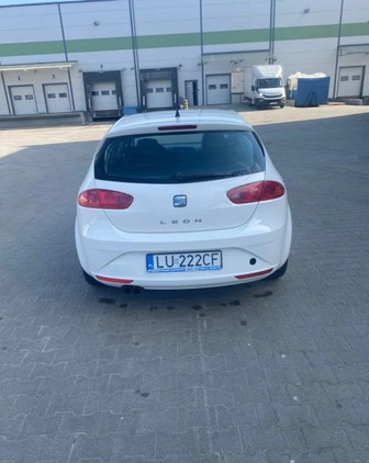 Seat Leon cena 19499 przebieg: 169500, rok produkcji 2010 z Lublin małe 67